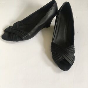 Size 11 W Black Torrid Wedges Heels - Casual - Business - Office